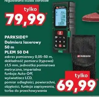 Kaufland Dalmierz laserowy 50 m Parkside oferta