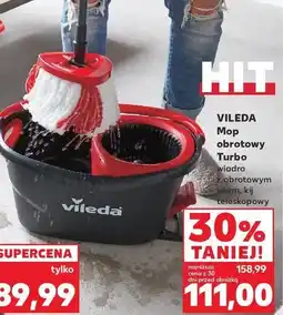 Kaufland Mop obrotowy turbo Vileda oferta