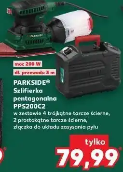 Kaufland Szlifierka pentagonalna pps200c2 Parkside oferta