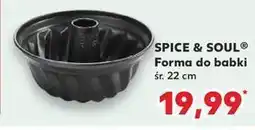 Kaufland Forma do pieczenia babki 22 x 12 cm Spice&Soul oferta