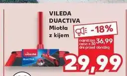 Kaufland Miotła duactiva Vileda oferta