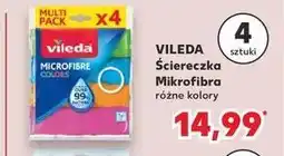 Kaufland Ściereczki z mikrofibrą colors Vileda oferta