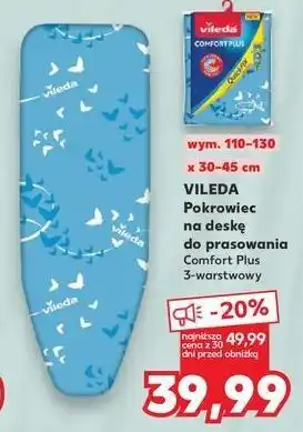 Kaufland Pokrowiec na deskę comfort plus Vileda oferta