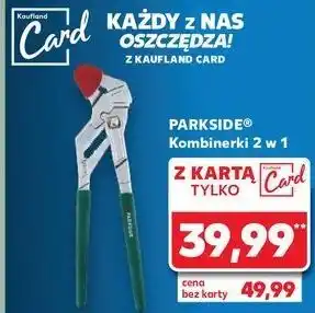 Kaufland Kombinerki 2w1 Parkside oferta