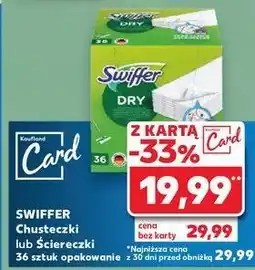 Kaufland Ściereczki dry do kurzu Swiffer oferta