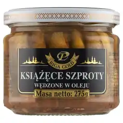 Makro Riga Gold Książęce szproty wędzone w oleju 275 g oferta