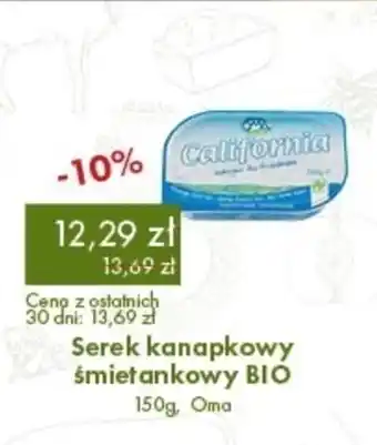 Organic Farma Zdrowia Serek śmietankowy OMA oferta