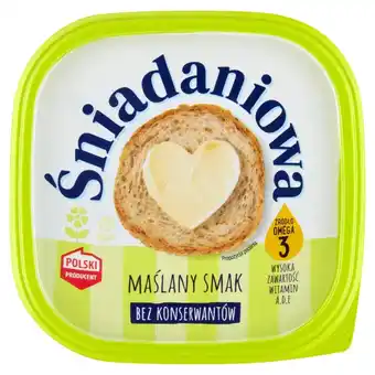 Arhelan Śniadaniowa Margaryna o zmniejszonej zawartości tłuszczu maślany smak 450 g oferta