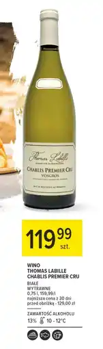 Carrefour Wino wytrawne Chablis oferta