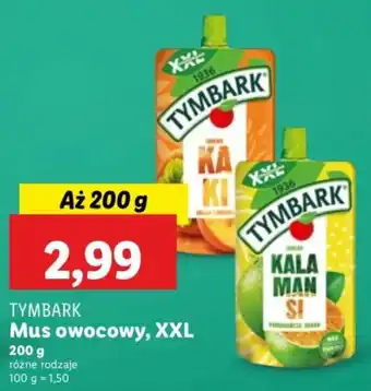Lidl Mus owocowy, XXL oferta