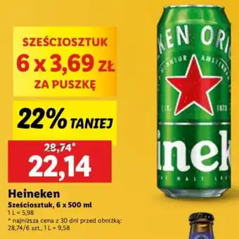 Lidl Heineken oferta