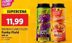 Lidl Funky Fluid oferta