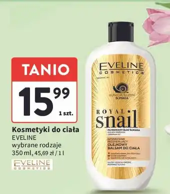 Intermarche Intensywnie regenerujący olejkowy balsam do ciała Eveline Royal Snail oferta