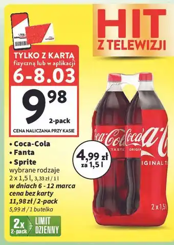 Intermarche Napój Sprite oferta