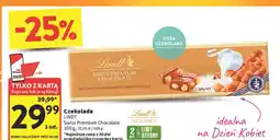 Intermarche Czekolada mleczna z całymi orzechami laskowymi Lindt Swiss Premium oferta