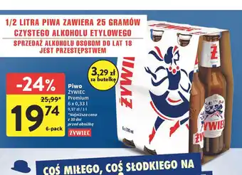 Intermarche Piwo Żywiec Jasne Pełne oferta