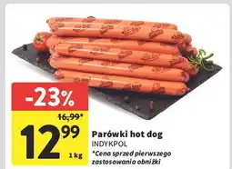Intermarche Parówki hot dog Indykpol oferta