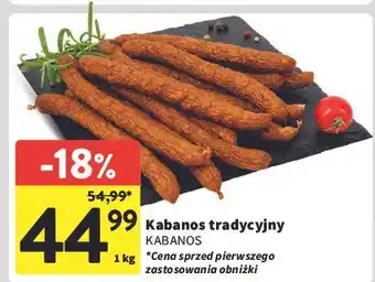 Intermarche Kabanos tradycyjnie wyrabiany oferta