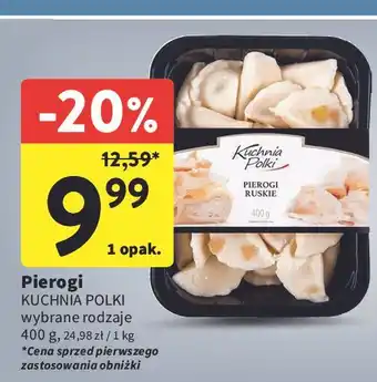 Intermarche Pierogi ruskie Kuchnia Polki oferta