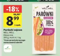 Intermarche Parówki roślinne klasyczne Well oferta