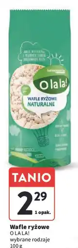 Intermarche Wafle ryżowe naturalne O La La! oferta