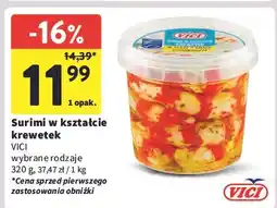 Intermarche Surimi w oleju o smaku czosnkowym Vici oferta