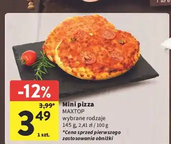 Intermarche Mini pizza Maxtop oferta