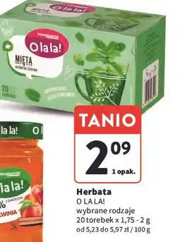 Intermarche Herbata mięta O La La! oferta