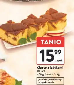 Intermarche Ciasto z jabłkami Olsza oferta