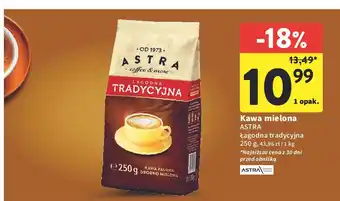 Intermarche Kawa Astra Łagodna Tradycyjna oferta