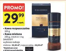 Intermarche Kawa Davidoff Cafe Fine Aroma oferta