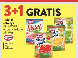 Intermarche Kisiel truskawkowy z kawałkami owoców Dr. Oetker Słodka Chwila oferta