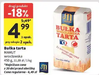 Intermarche Bułka tarta wrocławska Mamut oferta