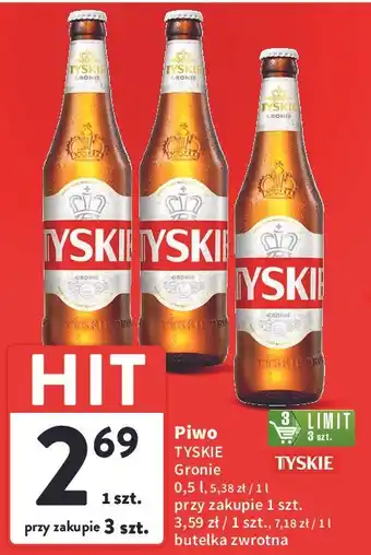 Intermarche Piwo Tyskie Gronie oferta