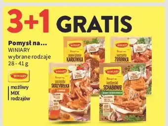 Intermarche Kotleciki schabowe w sosie z zielonym pieprzem Winiary Pomysł Na oferta