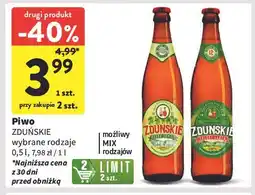 Intermarche Piwo Zduńskie Polski Lager oferta