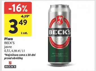 Intermarche Piwo Beck's Imported oferta