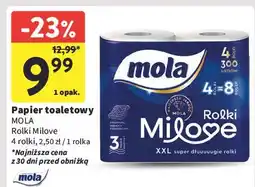 Intermarche Papier toaletowy milove Mola oferta