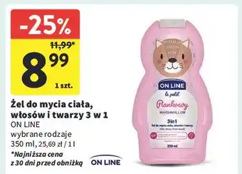 Intermarche Żel pod prysznic 3w1 marshmallow On Line Le Petit oferta