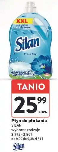 Intermarche Płyn do płukania fresh sky Silan oferta