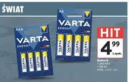 Intermarche Baterie high energy aaa Varta oferta