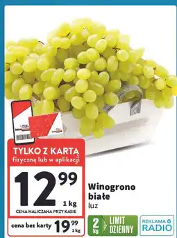 Intermarche Winogrona białe oferta