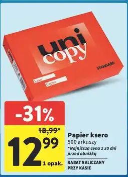 Intermarche Papier do ksero Uni Copy oferta