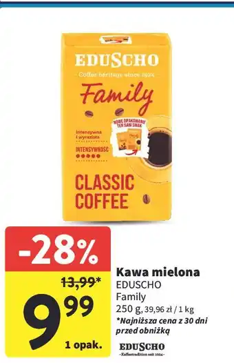 Intermarche Kawa Tchibo Family Eduscho oferta