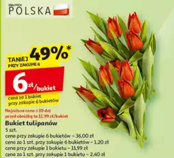 Auchan Bukiet tulipanów oferta