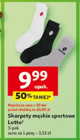 Auchan Skarpety sportowe Lotto oferta