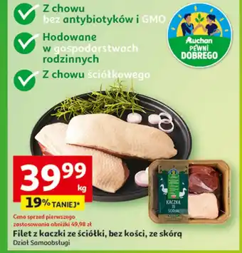 Auchan Filet z kaczki oferta