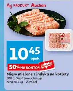 Auchan Mięso z indyka oferta