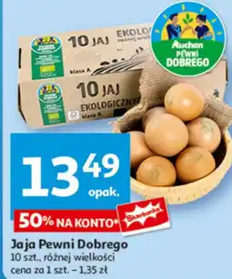 Auchan Jaja Pewni Dobrego oferta