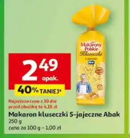 Auchan Makaron Abak oferta